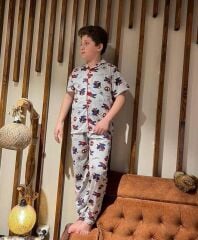 Örümcek Adam Baskılı Erkek Çocuk Pijama Takımı