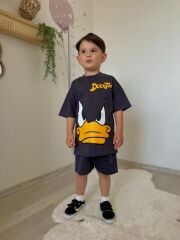 Dufy Duck Baskılı Erkek Çocuk Şortlu Takımı