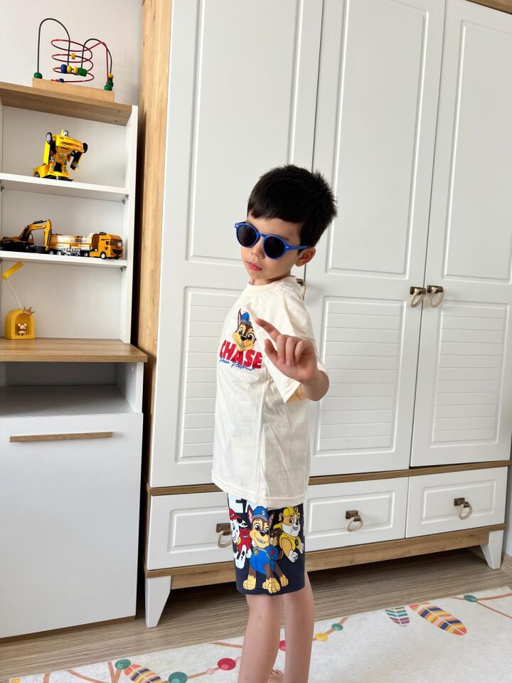 PAW PATROL Baskılı Erkek Çocuk Şortlu Takım