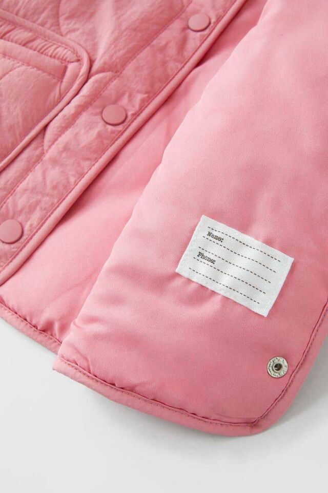 Orijinal Marka Kapitone Oversize Mont Kız Çocuk Kışlık Mont